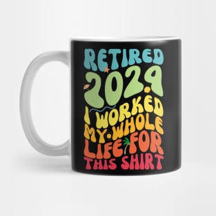 Retired 2024: Summer Shades for Men & Women Mug